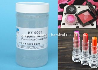 Wird farblose Elastomer-Mischung des Silikon-BT-9063, Kosmetik-Rohstoffe für Sonnenschutz-Produkt verwendet
