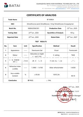 D5-freies Silikon-Elastomer-Gel mit Matte-Finish-Nicht-flüchtiger Formel und weichen Fokus-Verwischungswirkung für Lippenschlamm