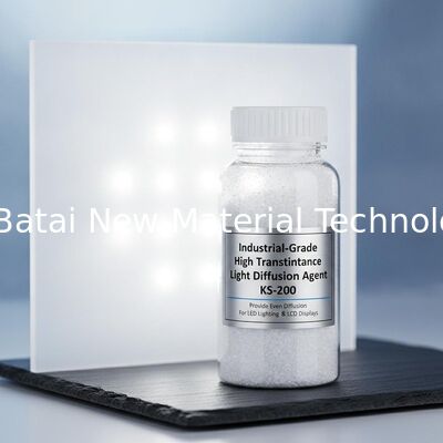 Industriell hochdurchlässige Lichtdiffusionsmittel KS-200 bieten eine gleichmäßige Diffusion für LED-Beleuchtung und LCD-Displays