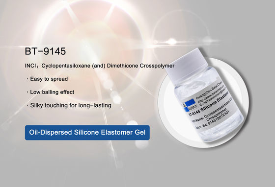 CAS 541-02-6 Dimethicone Silikonöl mit hoher Viskosität, leicht zu verbreiten und nicht fettig zu fühlen, mit langlebiger seidiger Berührung und feiner Linienverhüllung BT-9145