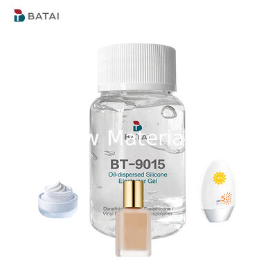 Nichtflüchtiges Silikonelastomer-Gel mit leuchtendem Finish und seidig-weicher Haptik für Anti-Mattes-Foundation